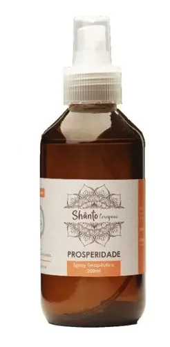 Spray Prosperidade fitovibracional em frasco com válvula spray