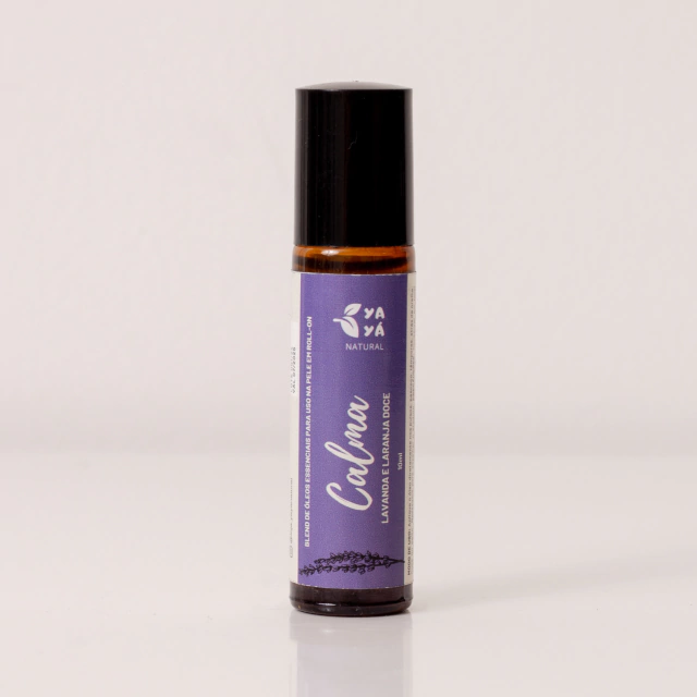 Blend roll-on Yayá Natural Calma com lavanda e laranja-doce 10ml
